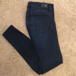 American Eagle dark blue denim jeans